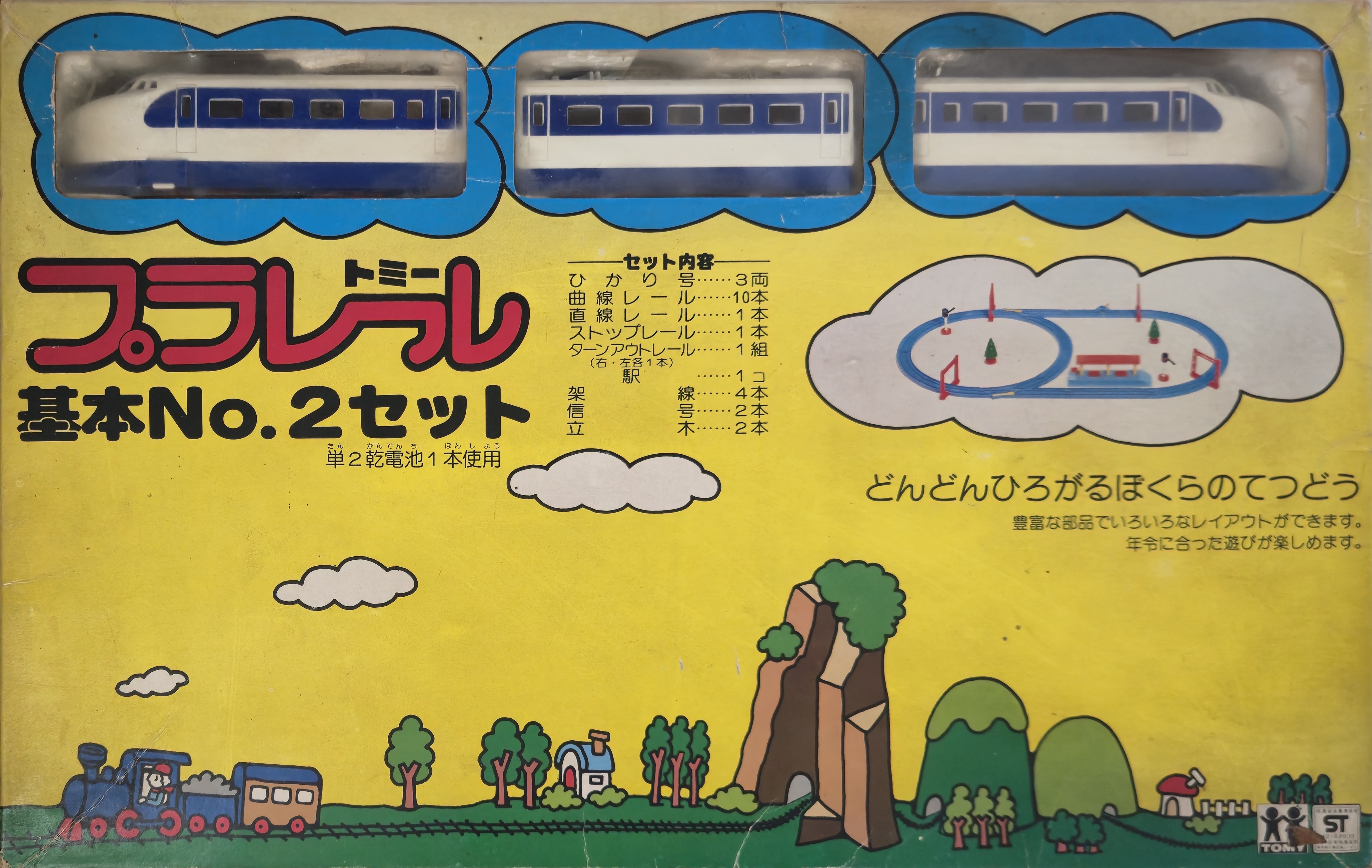 フラン 2タイトルセット Plarail Basic No.2 Set